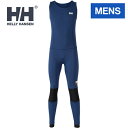 ヘリー・ハンセン HELLY HANSEN メンズ マリンスポーツ ラッシュガード ライダーロングジョン RIDER LONG JOHN オーシャンネイビー H...