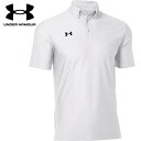 アンダーアーマー UNDER ARMOUR メンズ レディース トレーニングウェア シャツ チーム アーマー ポロ ボタンダウン ホワイト/ブラック 13847...