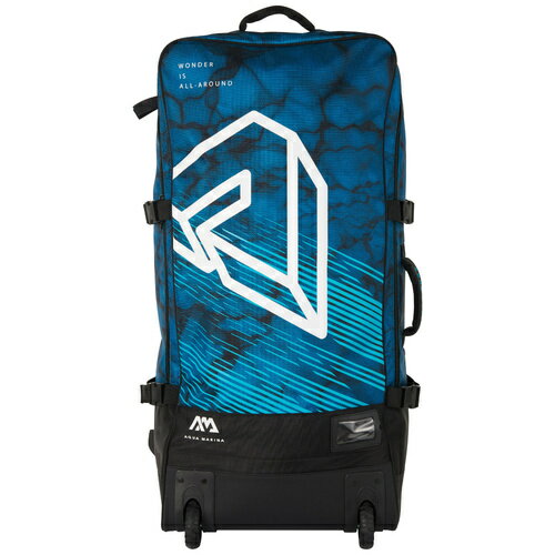 アクアマリーナ AQUA MARINA シュノーケリング バッグ プレミアムバックパック キャスター付き PREMIUM BACKPACK WITH WHEEL ブルー B0303635