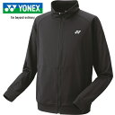 ヨネックス YONEX メンズ レディース テニス トレーニングウェア ニットウォームアップシャツ ブラック 50151 007