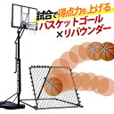 ★新入部応援★★自宅バスケセット★ リーディングエッジ バスケットゴールDX LE-BS305DX & ヨカスポ リバウンダー LES-RB 計2点セット