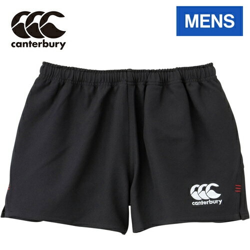 カンタベリー CANTERBURY メンズ ラグビーウェア パンツ ラグビーショーツ ワイド ビッグサイズ RUGBY SHORTS WIDE ブラック RG22160B 19