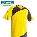 ヨネックス YONEX キッズ ゲームシャツ ショートスリーブ イエロー FW1004J 004(4)
