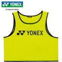 ヨネックス YONEX メンズ レディース ビブス シャインイエロー FW4003 402