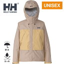 ヘリー・ハンセン HELLY HANSEN メンズ レディース スカンザライトジャケット SCANDZA LIGHT JK サンドベージュ×Gイエロー HH12...