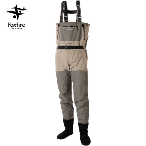 フォックスファイヤー Foxfire メンズ エキスパートツーシームウェーダー Expert Two-seam Waders ストーン