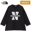 ザ・ノース・フェイス ノースフェイス メンズ レディース 長袖Tシャツ スリークォーターフットボールティー 3/4 Football Tee ブラック NT82...