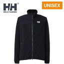 ヘリー・ハンセン HELLY HANSEN メンズ レディース イースフリースジャケット Ease Fleece Jacket ブラック HH52395 K