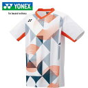 ヨネックス YONEX メンズ メンズゲームシャツ(フィットスタイル) ホワイト 10576 011(4)