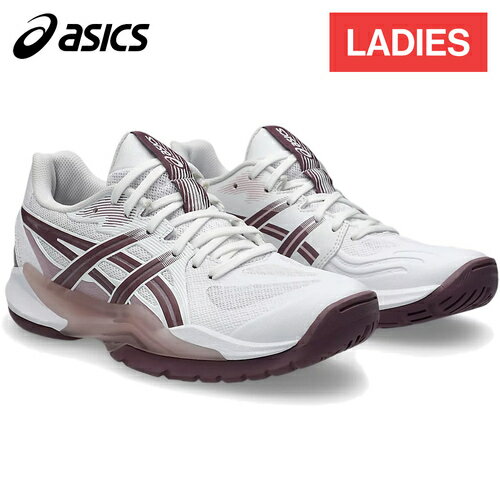 アシックス asics レディース ハンドボールシューズ パワーブレイク FF POWERBREAK FF ホワイト/ダスティモーブ 1072A104 100 アシックス asics レディース ハンドボールシューズ パワーブレイク FF POWERBREAK FF ホワイト/ダスティモーブ 1072A104 100
