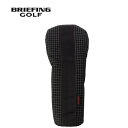 ブリーフィング BRIEFING ゴルフ ヘッドカバー ドライバー カバー RS DRIVER COVER RS ブラック BRG243G02