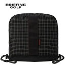 ブリーフィング BRIEFING ゴルフ ヘッドカバー アイアン カバー RS IRON COVER RS ブラック BRG243G05