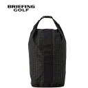 ブリーフィング BRIEFING ゴルフバッグ ロールトップ ポーチ M RS ROLL TOP POUCH M RS ブラック BRG243G09