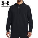 ★セールsale 17〜25%OFF★ アンダーアーマー UNDER ARMOUR メンズ トレーニングウェア パーカー ライバルフリース フーディー ブラック...