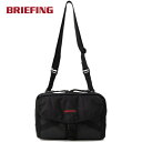 ★ポイント10倍 9/16迄★ ブリーフィング BRIEFING ショルダーバッグ マップ ショルダー MAP SHOULDER ブラック BRA243L31 BLACK 【0903PUP】