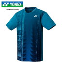 ヨネックス YONEX キッズ ジュニア ゲームシャツ ティールブルー 10609J 817