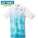ヨネックス YONEX キッズ ジュニア ゲームシャツ ホワイト 10610J 011