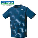 ヨネックス YONEX メンズ レディース ユニ ゲームシャツ フィットスタイル ダークネイビー 10608 554