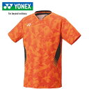 ヨネックス YONEX メンズ ゲームシャツ フィットスタイル ハイオレンジ 10656 752