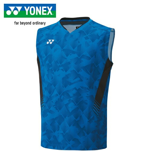 ヨネックス YONEX メンズ ゲームシャツ ノースリーブ ブルー 10658 002 ヨネックス YONEX メンズ ゲームシャツ ノースリーブ ブルー 10658 002