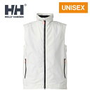 ヘリー・ハンセン HELLY HANSEN メンズ レディース エスペリライトベスト Espeli Light Vest ホワイト HH12341 W