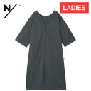 ニュートラルワークス NEUTRALWORKS. レディース ルームウェア ナウター/ウーブンガウン NOWTER/ WOVEN GOWN ダークグレー KSW...