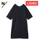 ニュートラルワークス NEUTRALWORKS. レディース ルームウェア ナウター/ウーブンガウン NOWTER/ WOVEN GOWN ブラック KSW14...