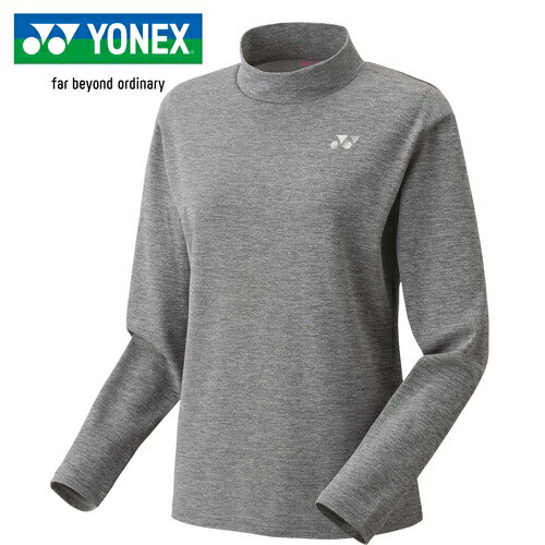 ヨネックス YONEX レディース ロングスリーブTシャツ グレー 16722 010 ヨネックス YONEX レディース ロングスリーブTシャツ グレー 16722 010