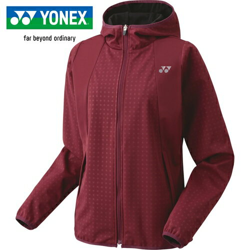 ヨネックス YONEX レディース バドミントン トレーニングウェア ウォームアップパーカー ダークワイン 58111 266 ヨネックス YONEX レディース バドミントン トレーニングウェア ウォームアップパーカー ダークワイン 58111 266