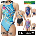 ★セールsale 10~20%OFF★ アリーナ arena レディース 水着 トレーニングワンピース オープンバック AS5SWM55L