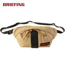 ブリーフィング BRIEFING メンズ ボディバッグ ウォーカー WALKER ベージュ BRA231L70