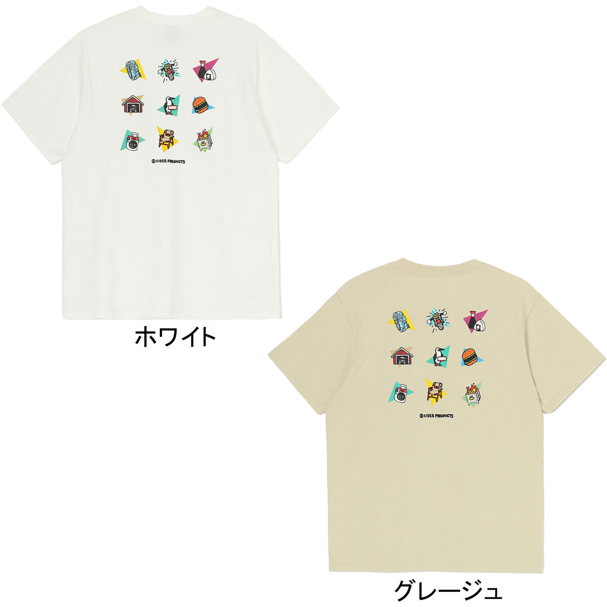 チャムス CHUMS レディース 半袖Tシャツ かせきさいだぁ アラカルト Tシャツ CH11-...