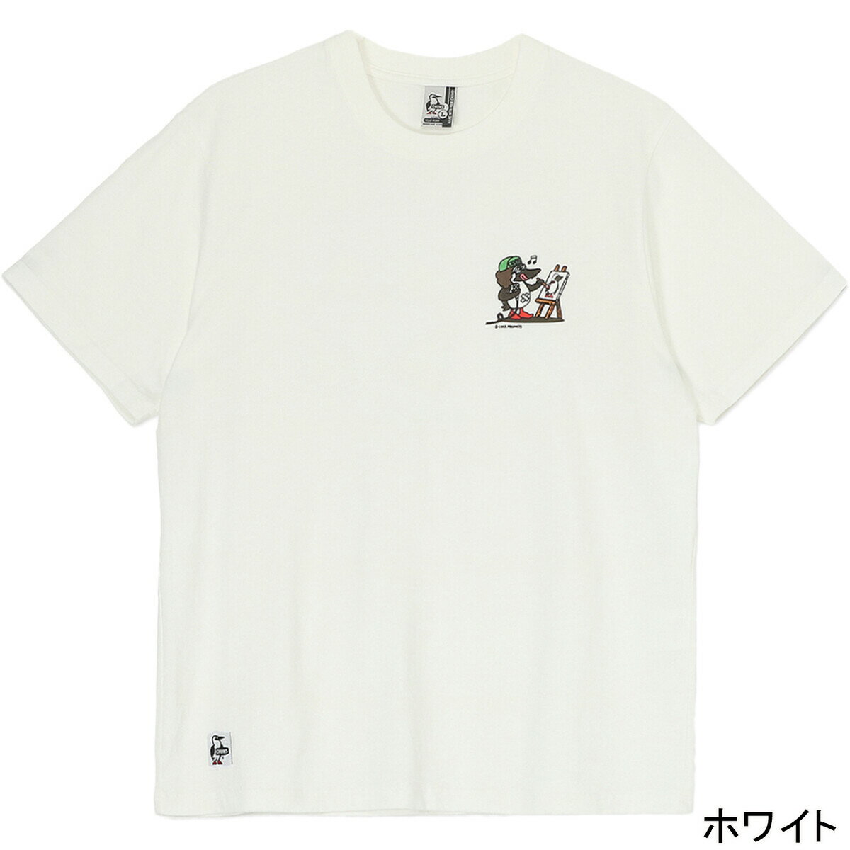 チャムス CHUMS レディース 半袖Tシャツ かせきさいだぁ アラカルト Tシャツ CH11-2555