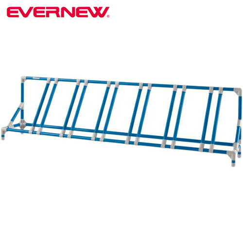[北海道・沖縄・離島配送不可]エバニュー EVERNEW 一輪車ラック6台置 EKD153