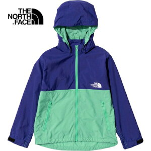 ザ・ノース・フェイス THE NORTH FACE キッズ コンパクトジャケット Compact Jacket ラピスブルー×ワサビ NPJ22210 LW