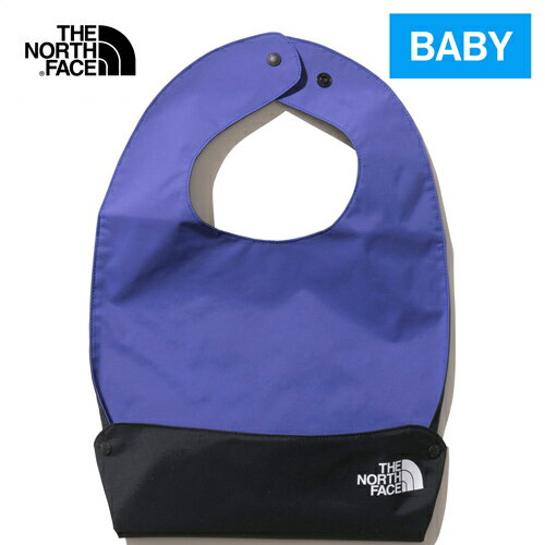 ザ・ノース・フェイス ノースフェイス ベビー 食事用スタイ エプロン コンパクトヤミービブ Baby Compact Yummy Bib ラピスブルー NNB22213 LB お食事エプロン 保育園 お食事スタイ 防水 袖な…