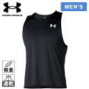 アンダーアーマー UNDER ARMOUR メンズ チーム ラン シャツ TEAM RUN SHIRT ブラック 6003879 001