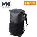 ヘリー・ハンセン HELLY HANSEN メンズ レディース バックパック WPロールパック35 WP ROLL PACK ブラック HY92471 K