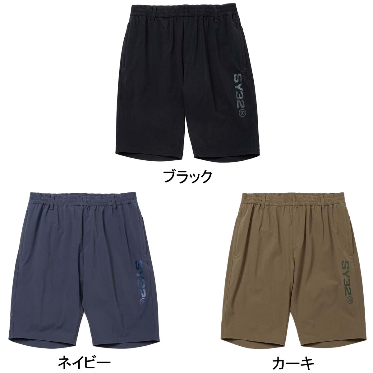 スウィートイヤーズ SY32 メンズ ゴルフウェア ショートパンツ クールタッチメッシュポケットショーツ COOL TOUCH MESH POCKET SHORTS SYG-25S048