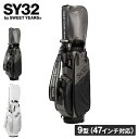 スウィートイヤーズ SY32 メンズ レディース ゴルフ キャディバッグ メタリックスラッシュスタンドバッグ METALIC SLASH STAND BAG S...