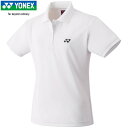 ヨネックス YONEX レディース ウィメンズゲームシャツ ホワイト 20800 011