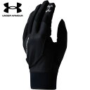 アンダーアーマー UNDER ARMOUR メンズ 野球 守備用グローブ アンダーグローブ 右投げ用 左手用 ブラック/ブラック/シルバー 1354260 004(4)