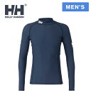 ヘリー・ハンセン HELLY HANSEN メンズ ロングスリーブチームラッシュガード L/S Team Rashguard オーシャンネイビー HH82304 ON
