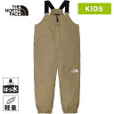 ★最大1,500円OFFクーポン 8/11迄★ ザ・ノース・フェイス ノースフェイス キッズ サロペット トドラーフィールドビブ T Field Bib クラシックカーキ NBT32502 CK