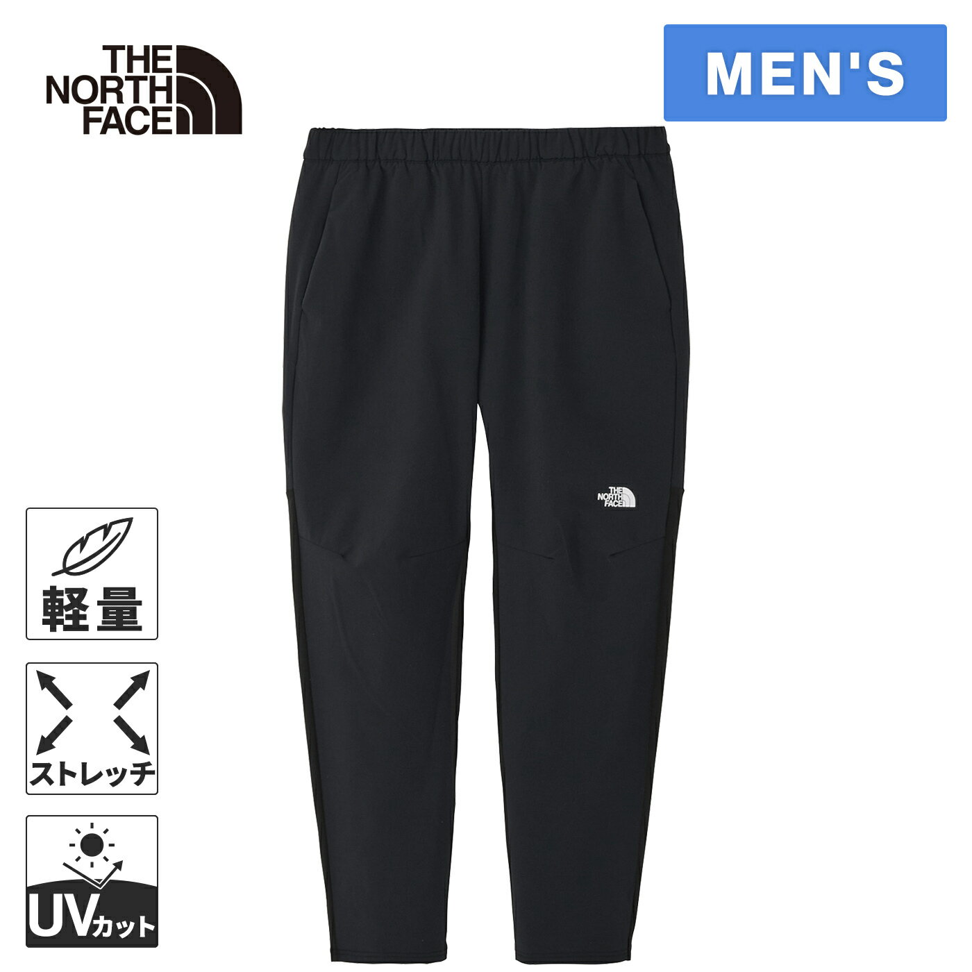 ★11/20～11/27 8%OFFクーポン★ ザ・ノース・フェイス ノースフェイス メンズ ランニングウェア ロングパンツ ハイブリッドサーマルライトパンツ Hybrid Thermal Light Pant ブラック NB62576 K