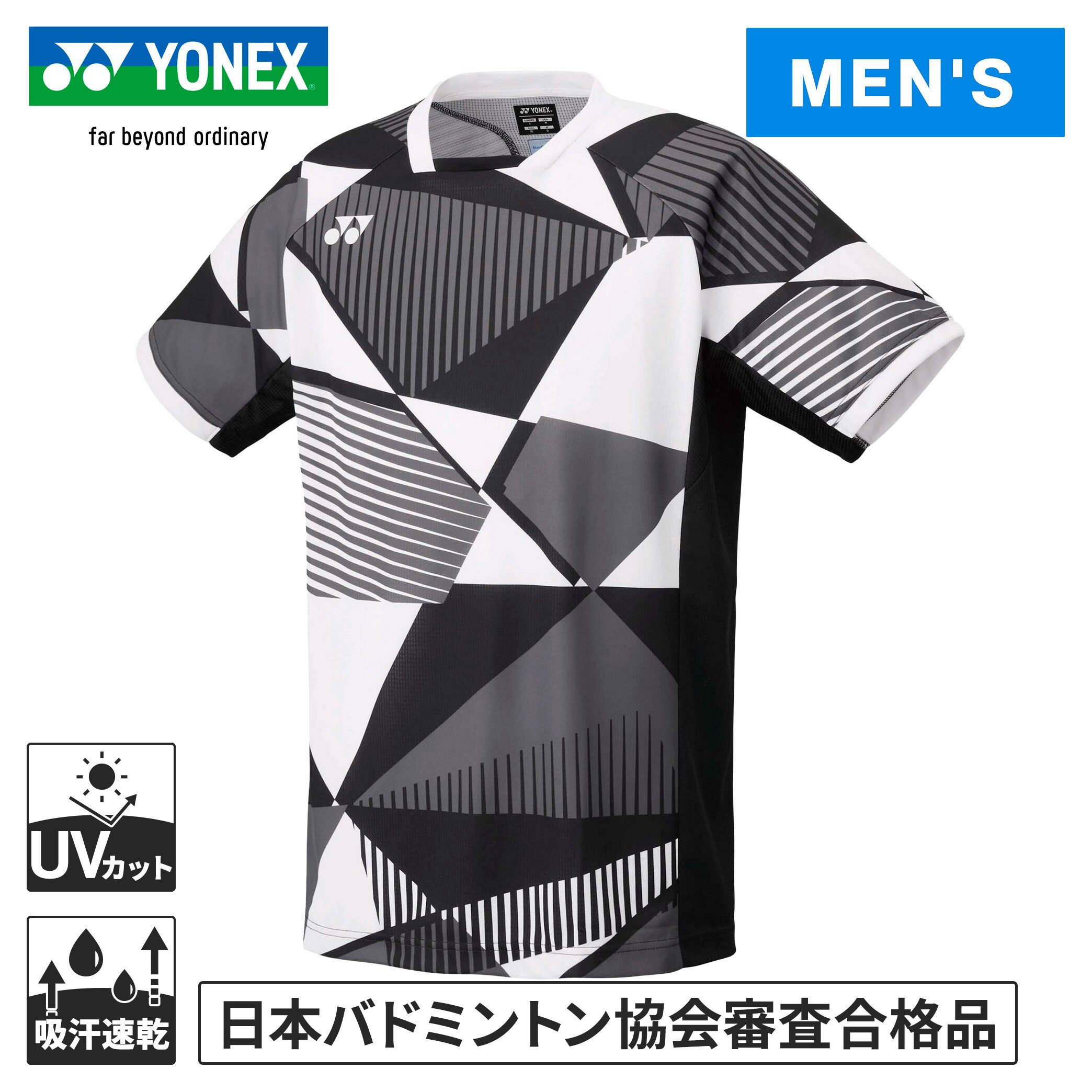 ヨネックス YONEX メンズ メンズゲームシャツ ブラック 10635 007