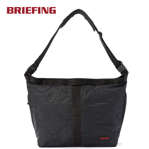 ブリーフィング BRIEFING メンズ ショルダーバッグ キルテッドジャンパー QUILTED JUMPER ブラック BRA253L61 BLACK