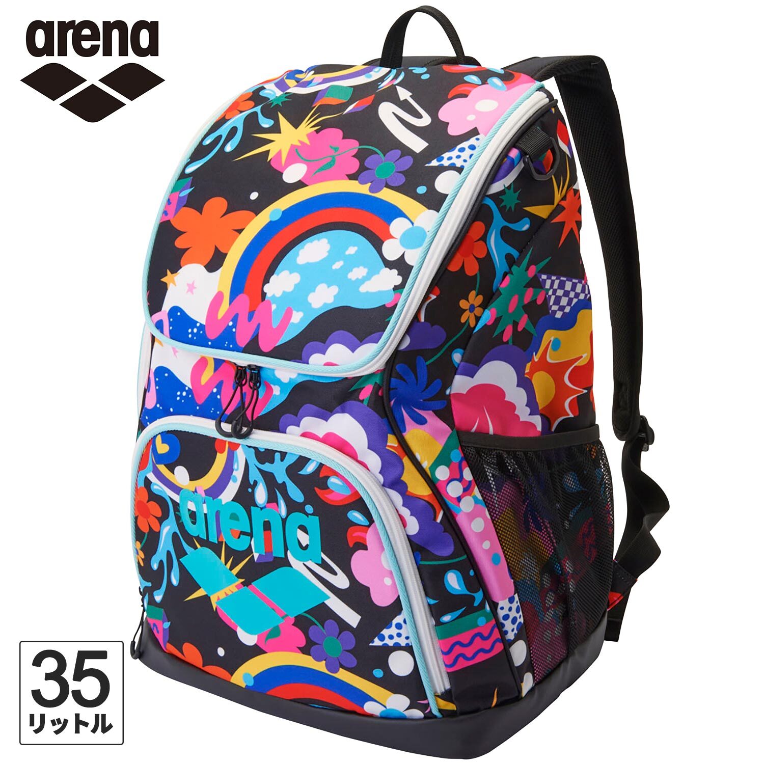 ��26ǯ�ղƿ����ʡ� ��������sale 21��OFF�� ���꡼�� arena �ӡ����Хå� �Хå��ѥå� �֥�å��ߥ������ AS6SBP31U BKEM