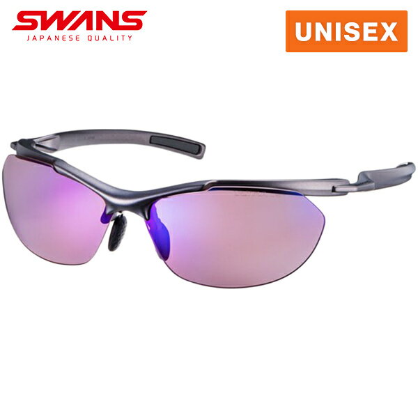 スワンズ SWANS メンズ レディース スポーツサングラス Airless-Core ウルトラレンズ for DRIVINGモデル ガンメタリック×ガンメタリック SACR-0170 GMR(4.0)