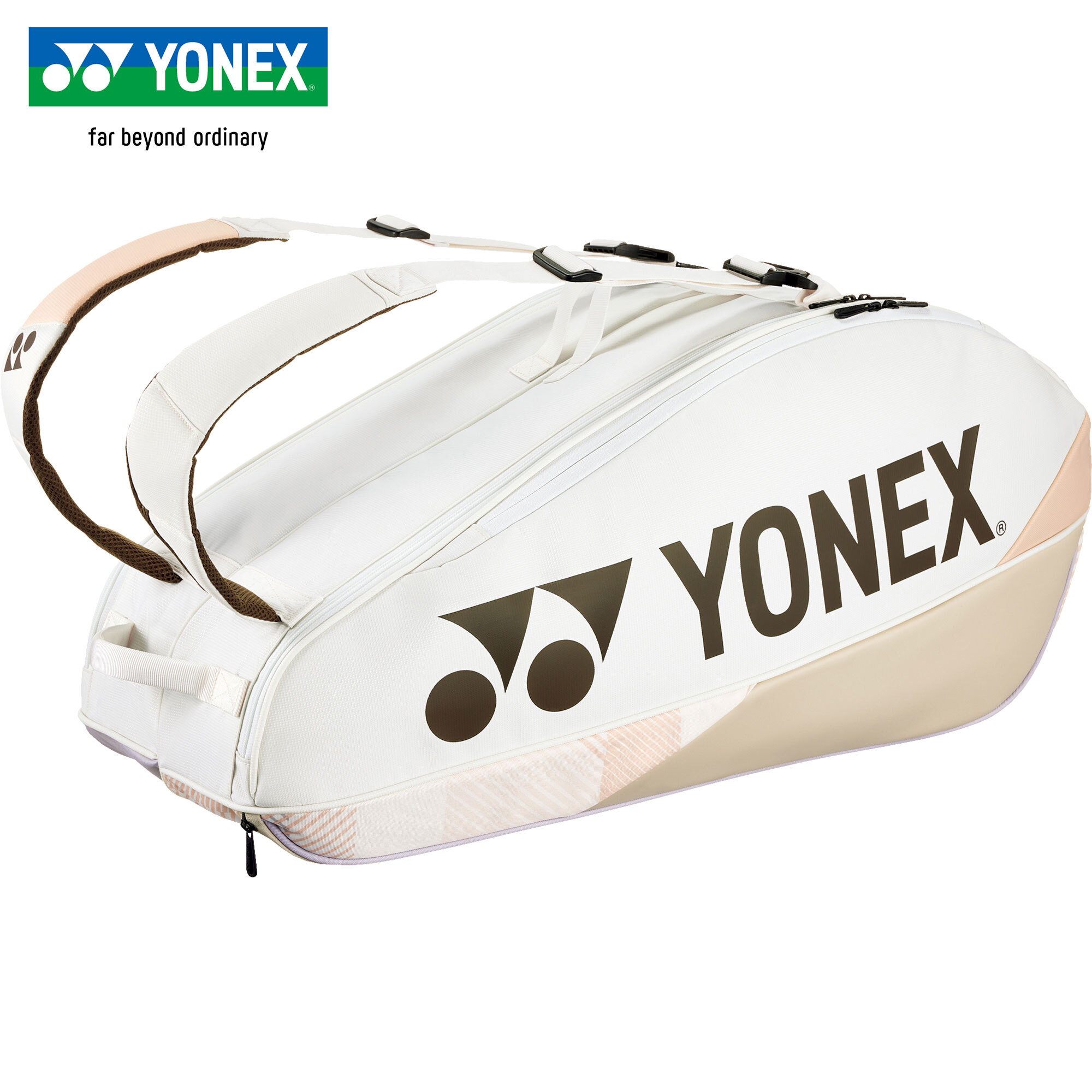 ヨネックス YONEX ラケットバッグ6 サンドベージュ BAG2402R 194